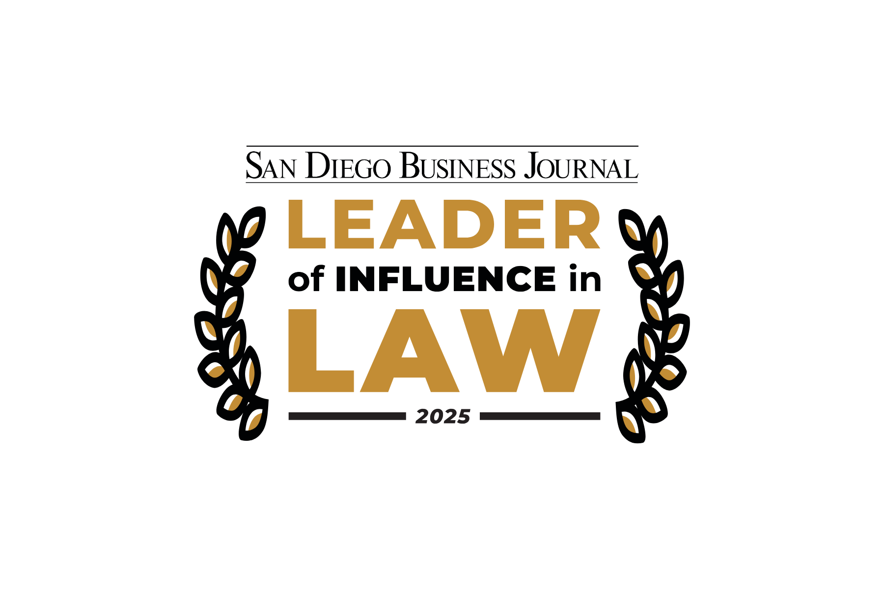 Honored as a 2025 Leader of Influence in Law
